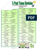 Past Simple & Continuous Present Perfect