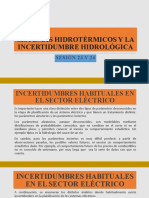 Sistemas Hidrotérmicos y La Incertidumbre Hidrológica