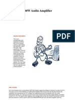 100W Audio Amplifier: General Description