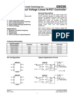 Ultra Low Output Voltage Linear N-FET Controller: Global Mixed-Mode Technology Inc