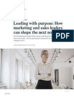 Leading With Purpose How Marketing and Sales Leaders Can Shape The Next Normal