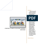 Porter 5 Force Model Bank