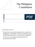 The Philippine Constitution Report