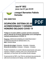 Solicitud de Pase Personal Laboral