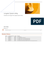 Installation and Usage of The Congatec System Utility