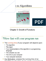 Introduction To Algorithms: Chapter 3: Growth of Functions