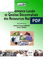 Gouvernance Locale Gestion Decentralisee Des Ressources Naturelles PDF