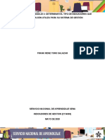 Actividad 3 Determinar El Tipo de Indicadores Que La Organizacionutiliza para Su Sistema de Gestion