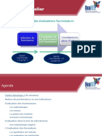 Evaluation Fournisseurs Formations COTTEUX