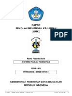 PLK - Rapor - ACHMAD FAISAL RAMADHAN - 20191