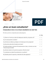 Test de Eres Un Buen Estudiante PDF