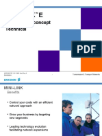 Mini-Link E: Traffic Node Concept Technical