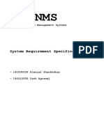 System Requirement Specification