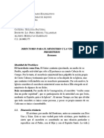 Directorio para El Ministerio y Vida de Los Presbiteros