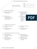 PMskill Academy PMP Chapter # 01 & # 02 Qiuz - Print - Quizizz-For Students