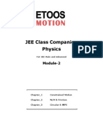 JEE Class Companion Physics: Module-2