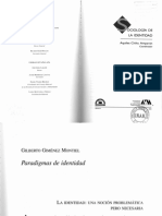 Paradigmas Identidad de Identidad PDF