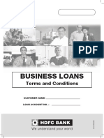 Personal Business Loan Agreement PDF