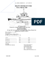 Stability Booklet For Tug N48 & N49 29.01.18