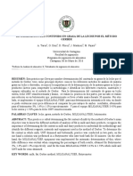 Informe V Determiancion Contenido de Grasa en Leche