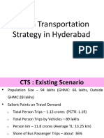 Urban Transportation Strategy in Hyderabad