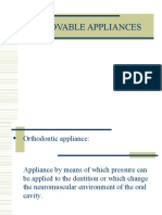 Removable Appliances