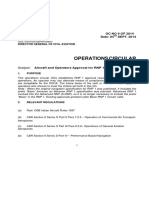 Operations Circular: Subject: Aircraft and Operators Approval For RNP 1 Operations