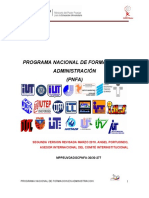 Programa Nacional de Formación en Administración (Pnfa)