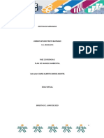 Fase 2 Evidencia 5 Plan de Manejo Ambiental PDF