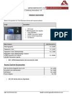 Fingerprint Time Attendance System