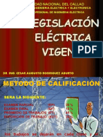 Curso Legislación Eléctrica Semana 1, Semana 2 y Semana 3