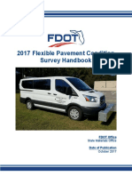 2017 Flexible Pavement Condition Survey Handbook: FDOT Office State Materials Office Date of Publication October 2017