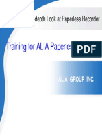 Paperless Recorder Training