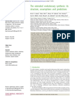 Laland Et Al 11 - 4 - 2016 - The Extended Evolutionary Synthesis - Its Structure