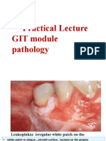 Practical Lecture GIT Module Pathology