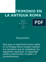 Matrimonio Romano