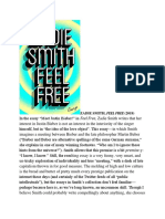 Zadie Smith, Feel Free (2018)