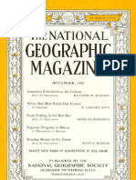 National Geographic Magazines For 1937-11