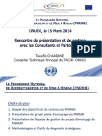 PNRMN Et Projet Amorçage - Méthodo Et Procédures - PDF