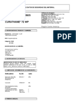 Hoja de Seguridad Curathane 72 WP