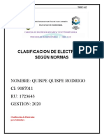 Clasificaion de Electrodos Aws