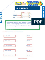 La Adición y Sus Propiedades para Tercer Grado de Primaria