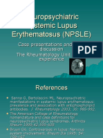 Neuropsychiatric Systemic Lupus Erythematosus (NPSLE)