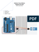 Arduino: Servo Motors Diagrams & Code: Project 01: Sweep