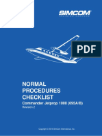 Gulfstream Turbo Commander 1000 - Gulfstream Turbo Commander 1000 Normal Checklistpdf