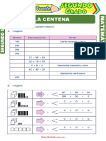 Unidad Decena Centena para Segundo Grado de Primaria