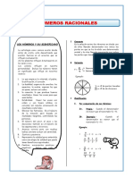 Ejercicios de Números Racionales para Quinto de Secundaria