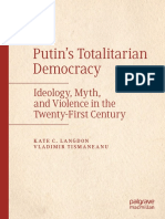 Tismaneanu Si Langdon Putin's Totalitarian Democracy (2020) PDF