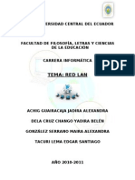 Implementación de Una Red Lan