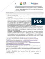 Orientações de Acesso A Terapêuticas Experimentais No Tratamento de COVID-19 - Infeção Pelo SARS-CoV-2